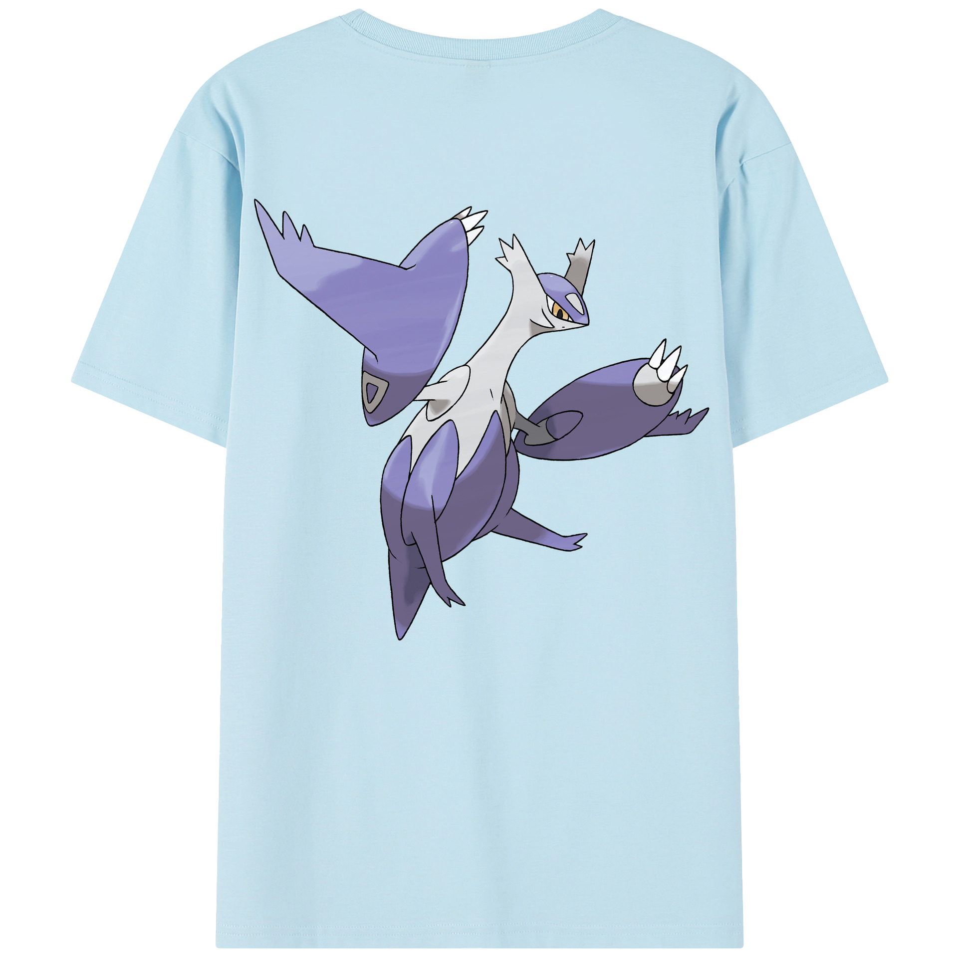 （画像用） ポケットモンスター Pokémon 綿100％半袖Tシャツ（背面プリント）
